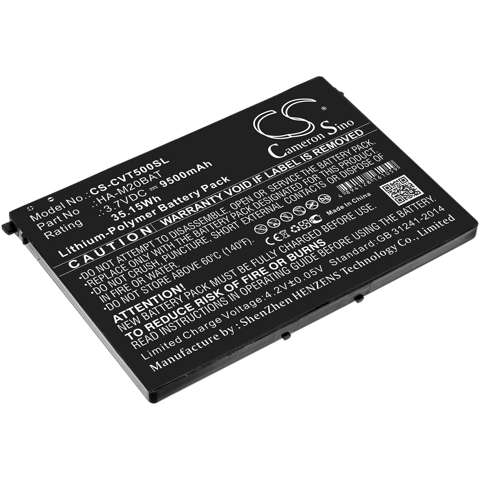Replacement Battery for Casio V-T500 - CS-CVT500SL-1.jpg