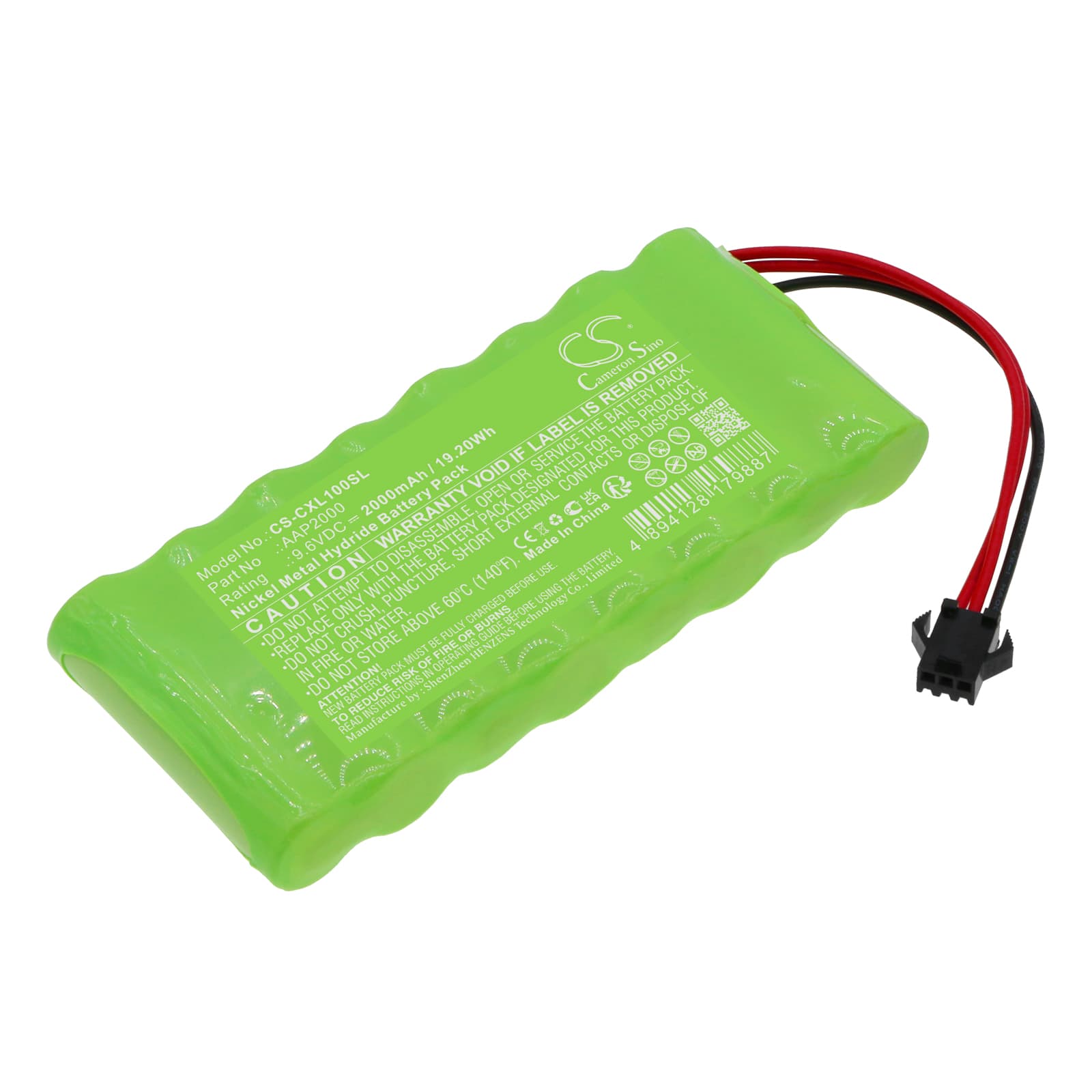 Replacement Battery for Compumatic XL1000 - CS-CXL100SL-1.jpg