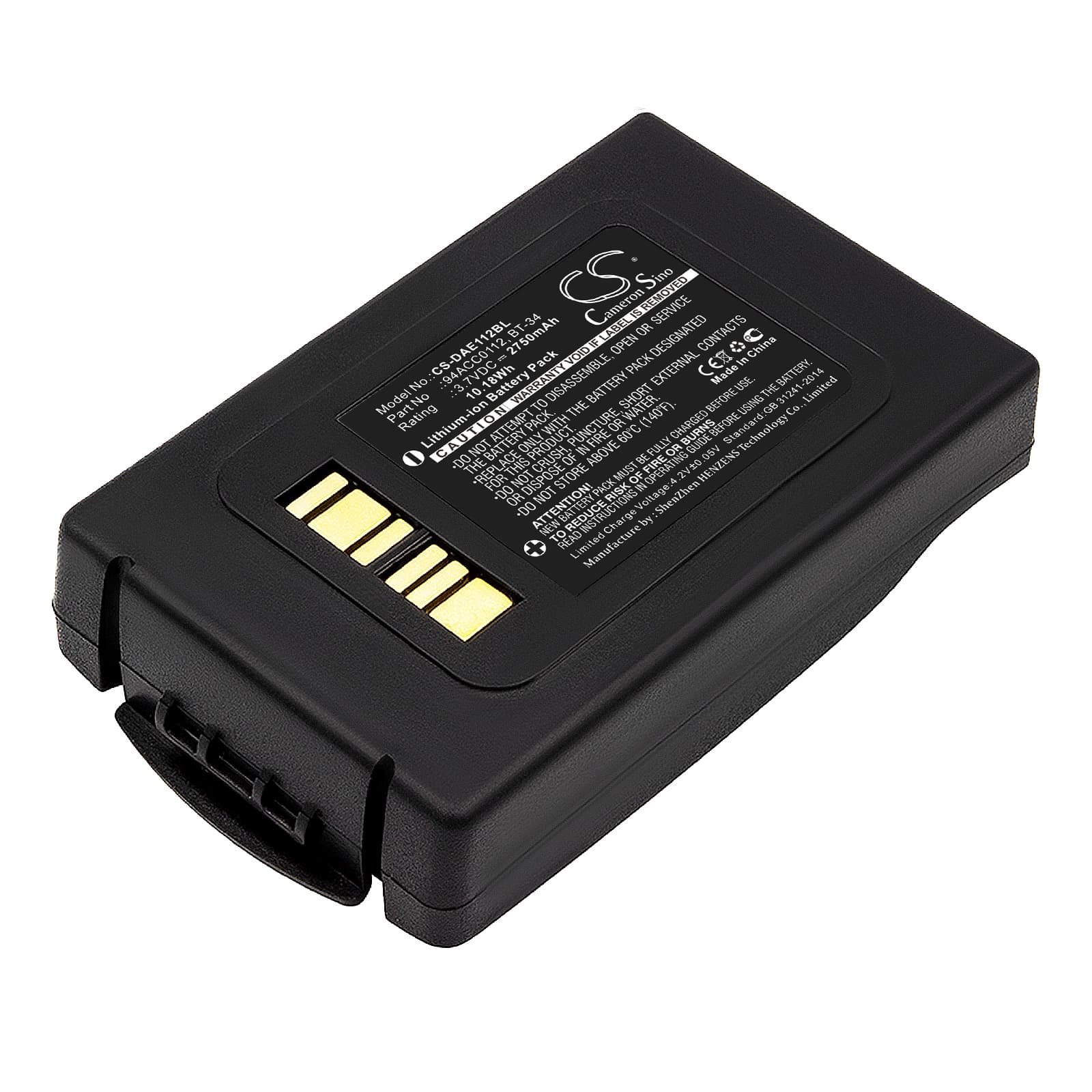 Replacement Battery for Datalogic ELF
