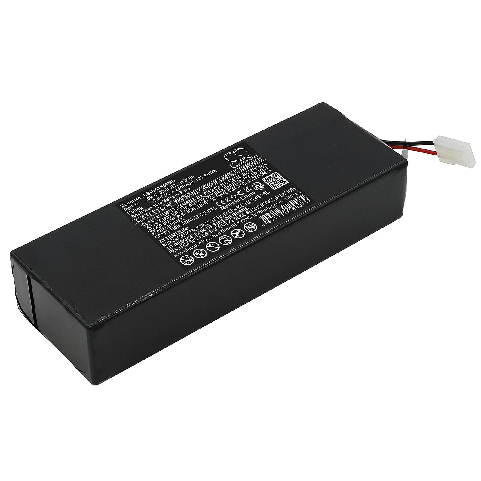 Replacement Battery for Datascope Accutorr 3 Monitor - CS-DAT300MD-1.jpg