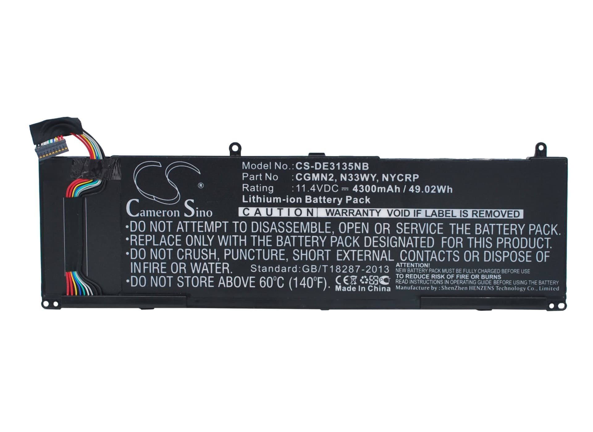 Replacement Battery for Dell Inspiron 3135 - CS-DE3135NB-1.jpg