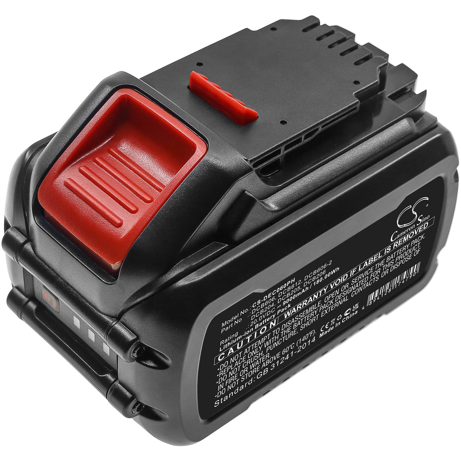 Replacement Battery for DeWalt 20V MAX