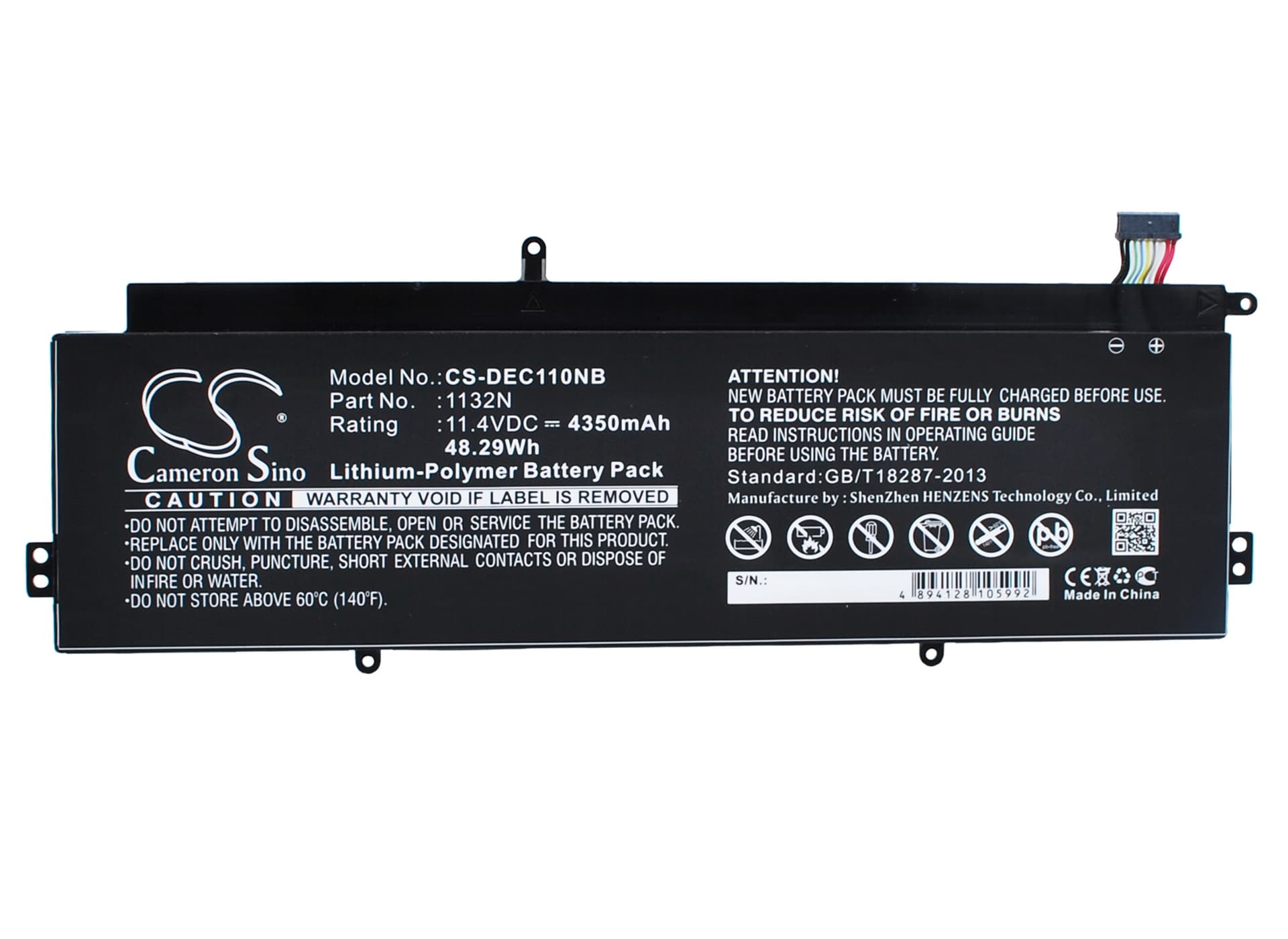 Replacement Battery for Dell Chromebook 11 - CS-DEC110NB-1.jpg