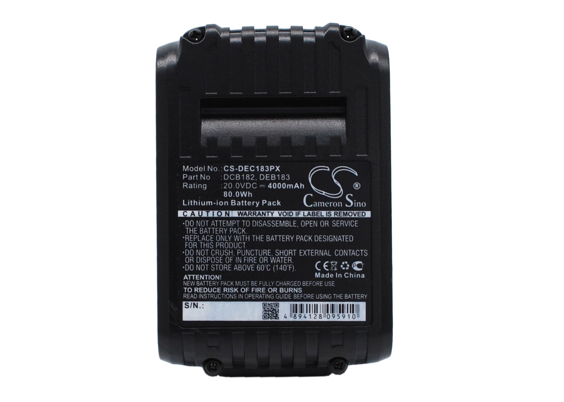 Replacement Battery for DeWalt DCD740 - CS-DEC183PX-1.jpg