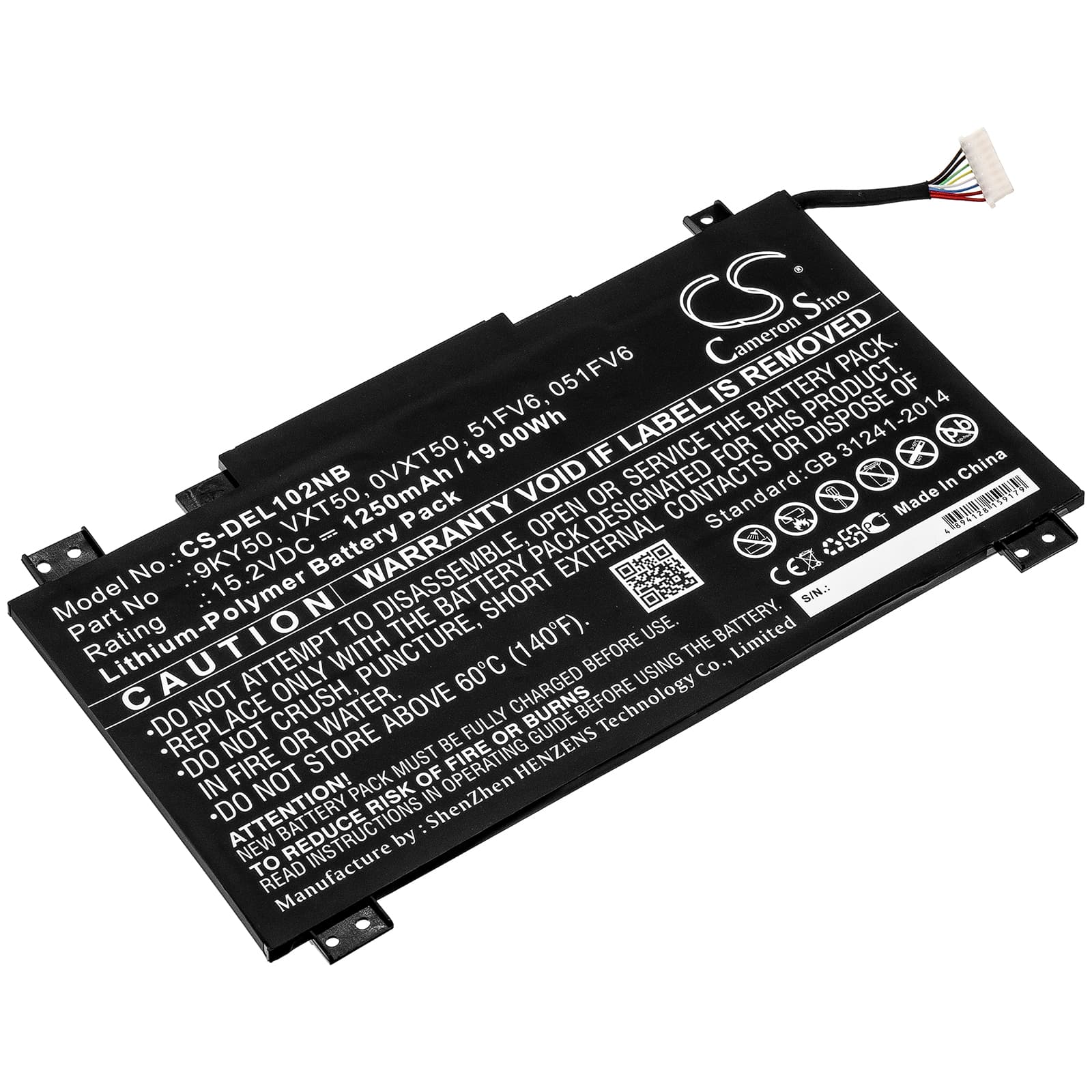 Replacement Battery for Dell Latitude 10 STE2 - CS-DEL102NB-1.jpg
