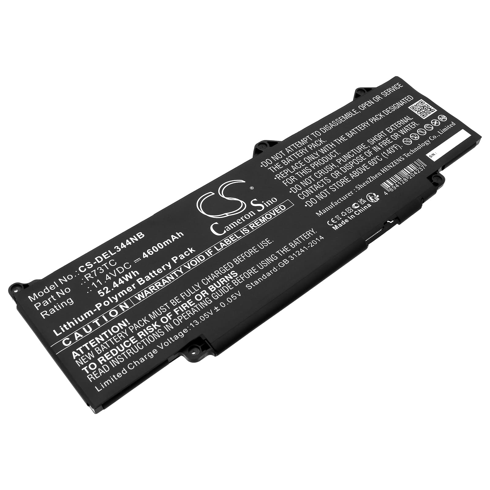 Replacement Battery for Dell Precision 3480 - CS-DEL344NB-1.jpg