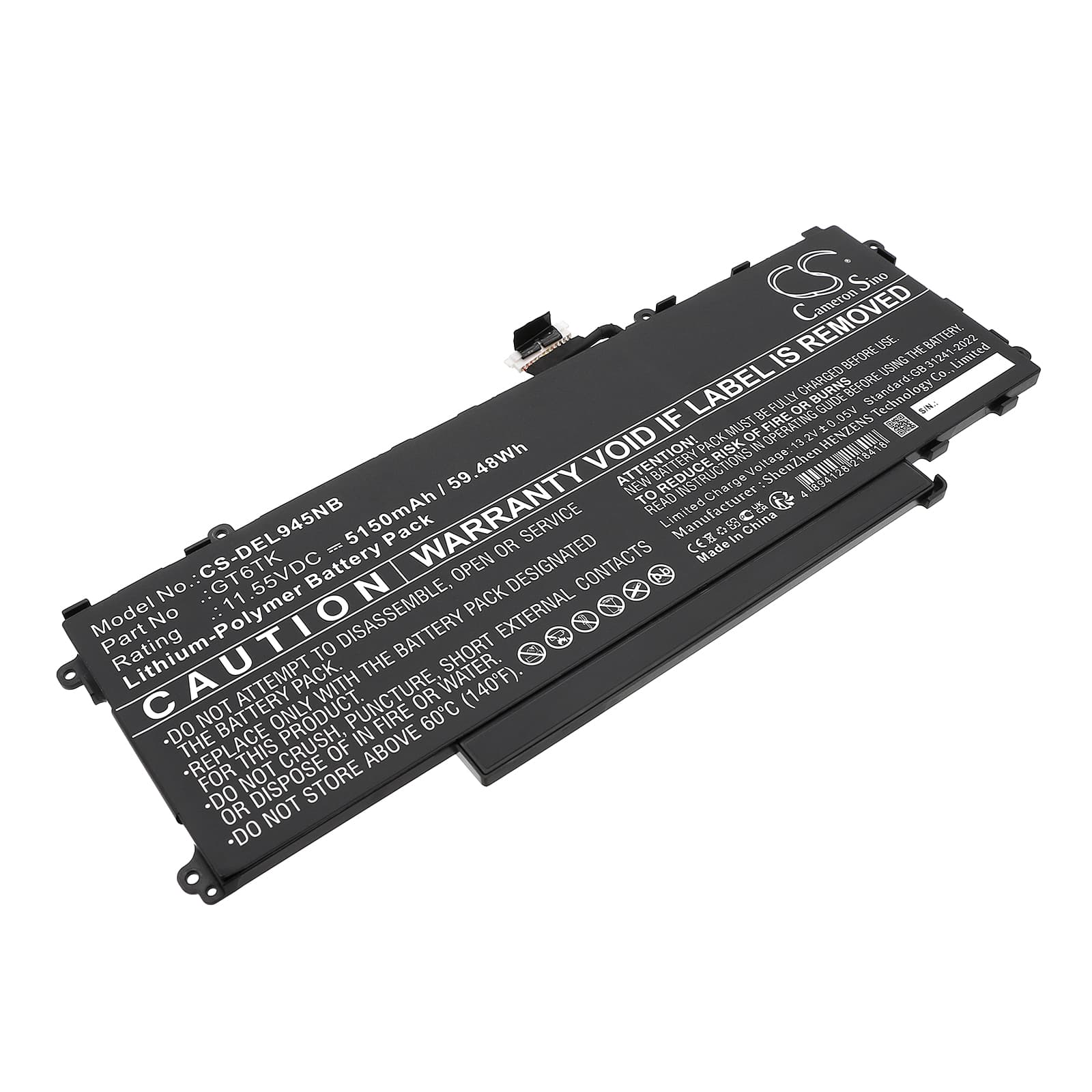 Replacement Battery for Dell Latitude 9440 2-in-1 - CS-DEL945NB-1.jpg