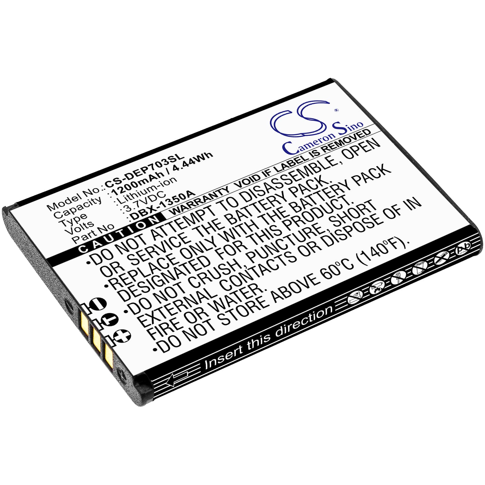 Replacement Battery for Doro 7030 - CS-DEP703SL-1.jpg