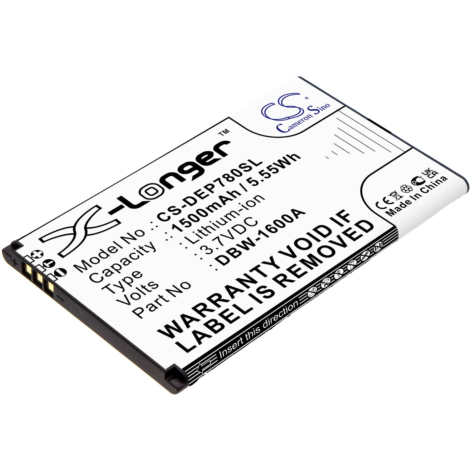 Replacement Battery for Doro 730X - CS-DEP780SL-1.jpg