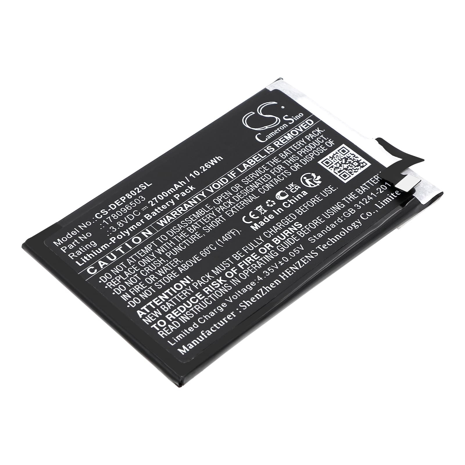 Replacement Battery for Doro 8020X LTE - CS-DEP802SL-1.jpg