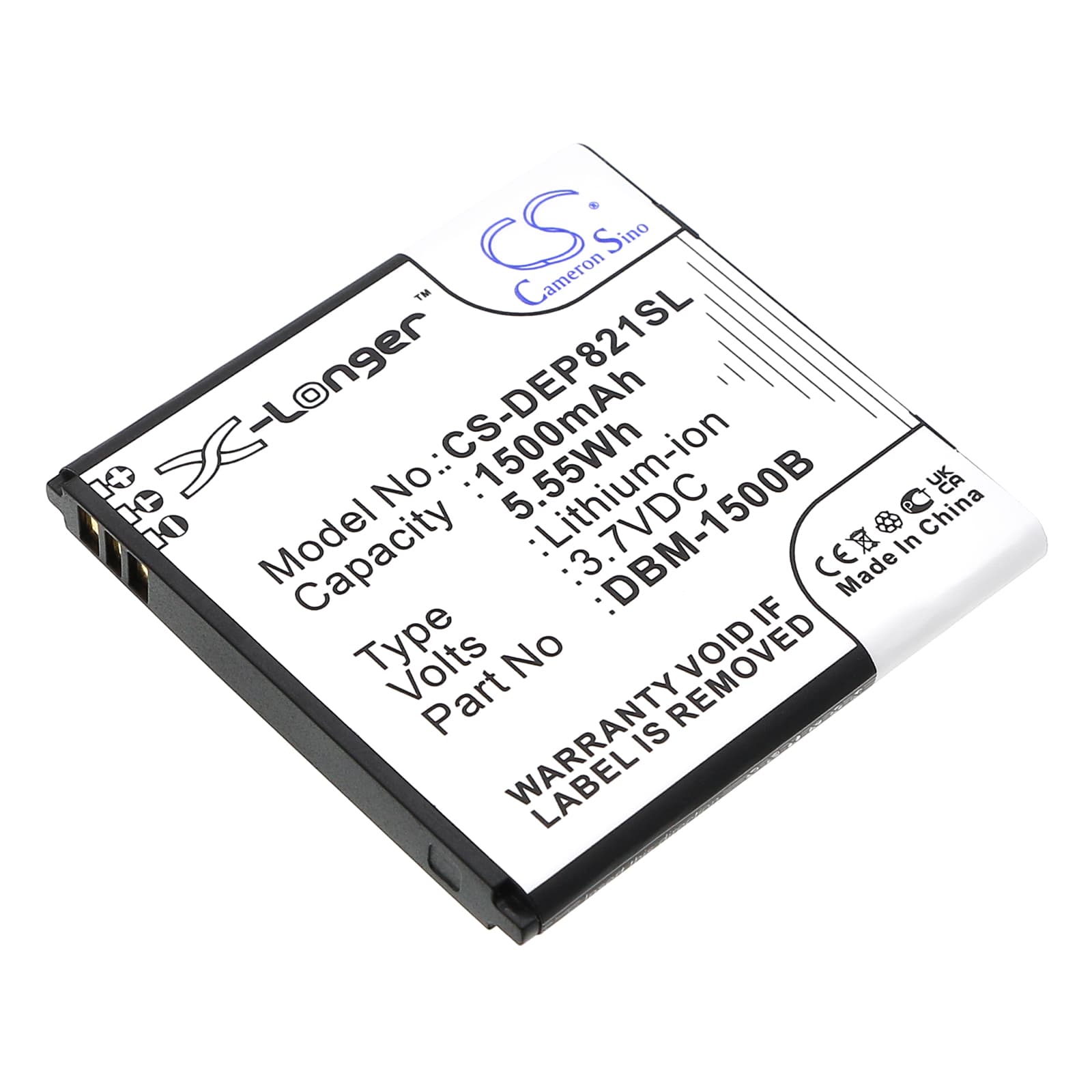 Replacement Battery for Doro Liberto 820 mini - CS-DEP821SL-1.jpg