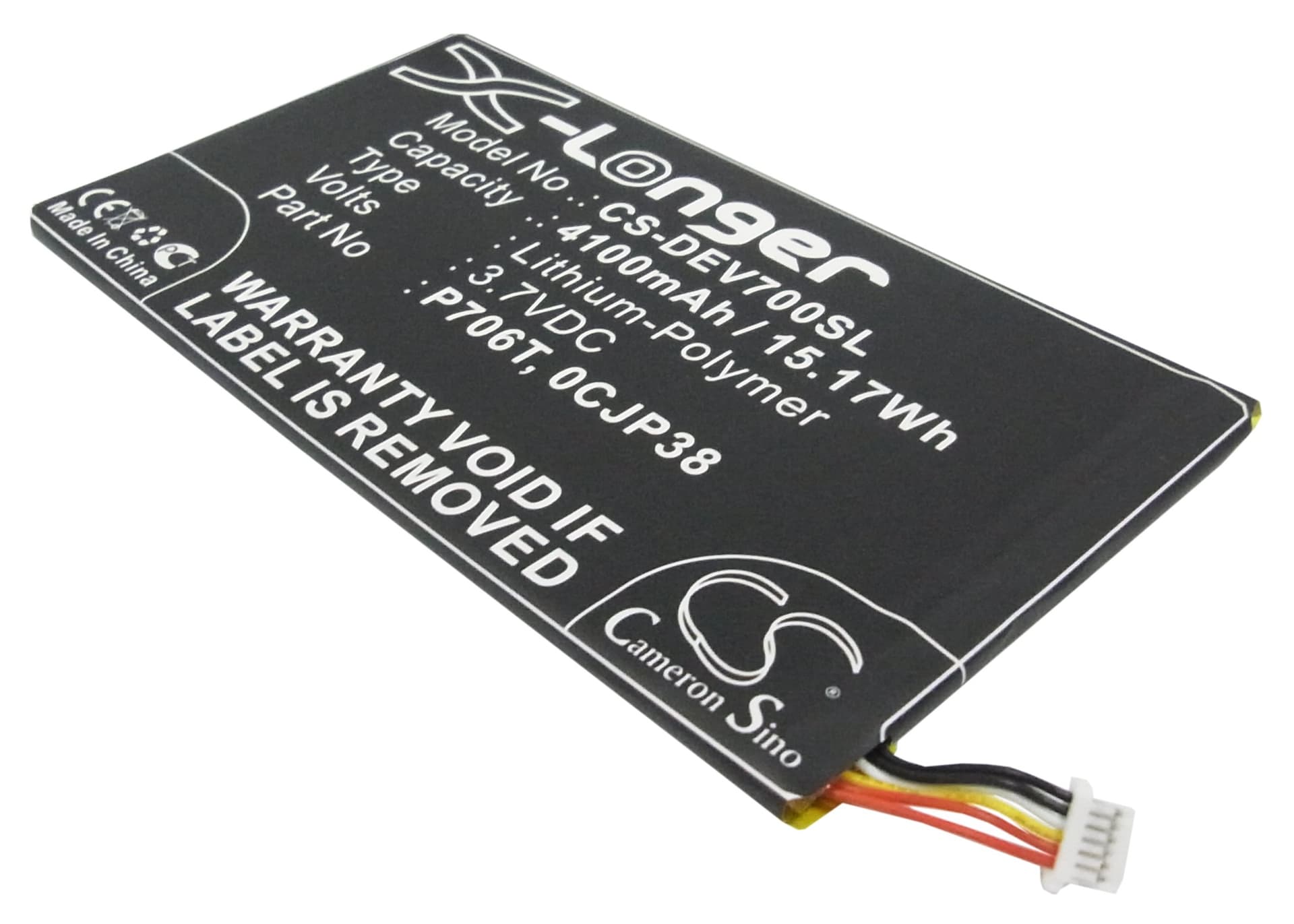 Replacement Battery for Dell Venue 7 - CS-DEV700SL-1.jpg