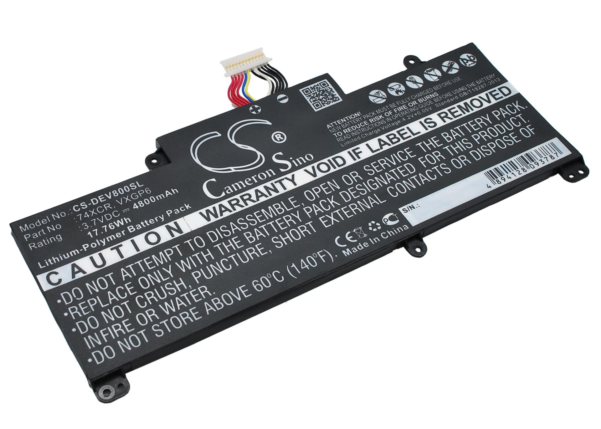 Replacement Battery for Dell Venue 8 Pro - CS-DEV800SL-1.jpg