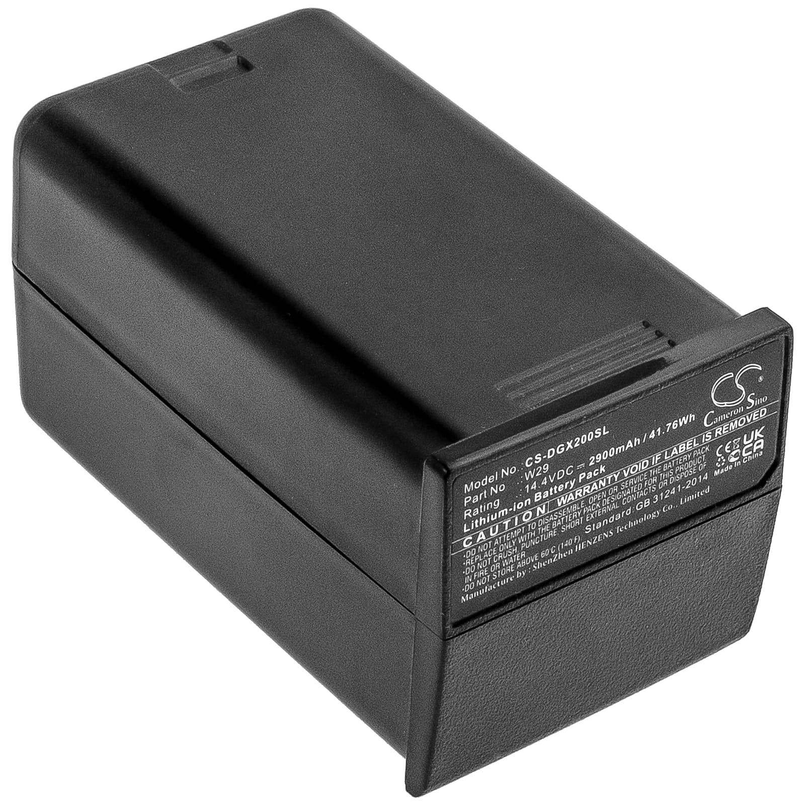 Replacement Battery for GODOX AD200 - CS-DGX200SL-1.jpg