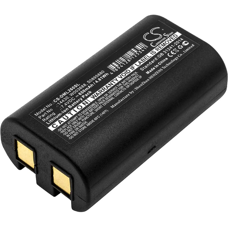 Replacement Battery for DYMO LabelManager 260 - CS-DML260SL-1.jpg