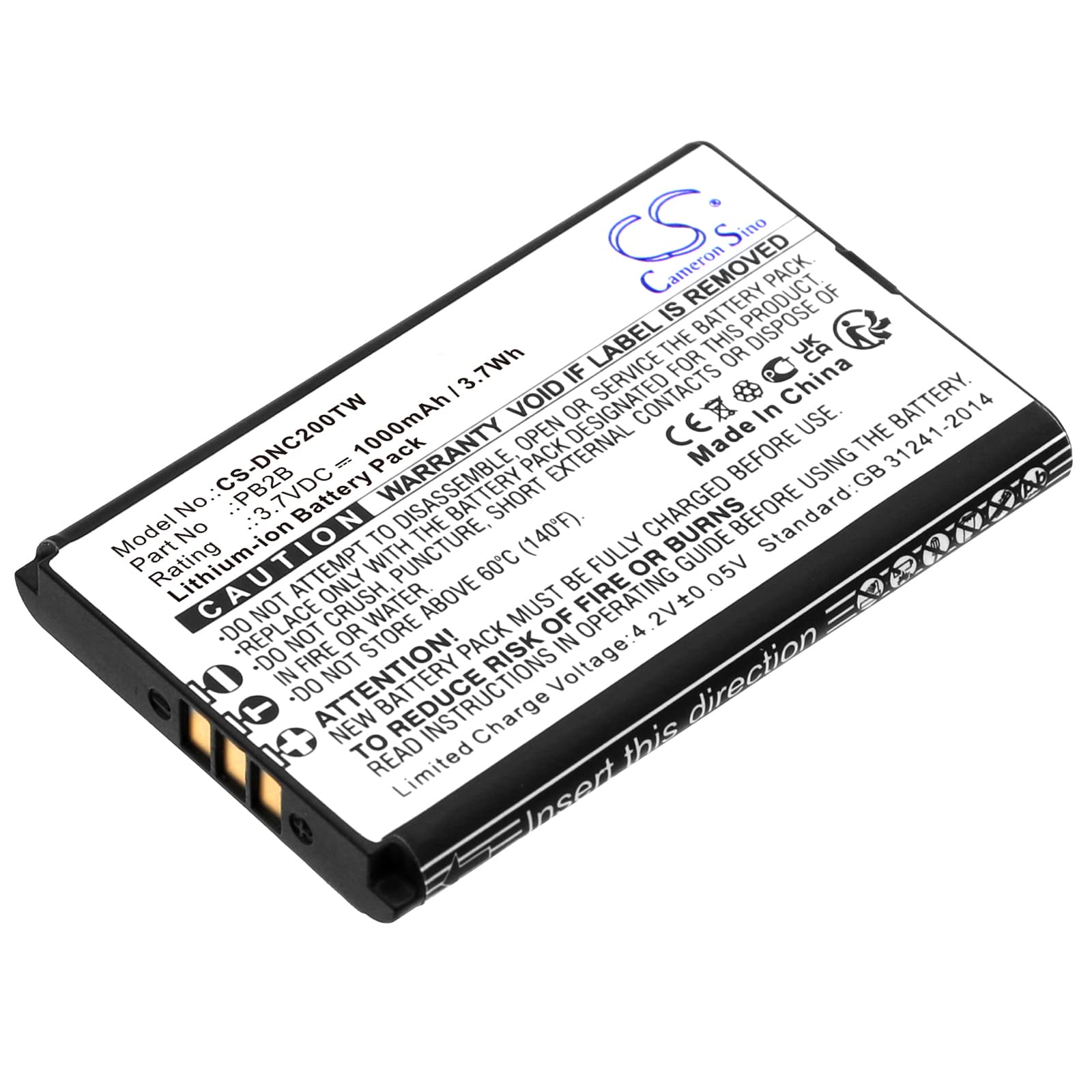 Replacement Battery for Dynascan 2B - CS-DNC200TW-1.jpg