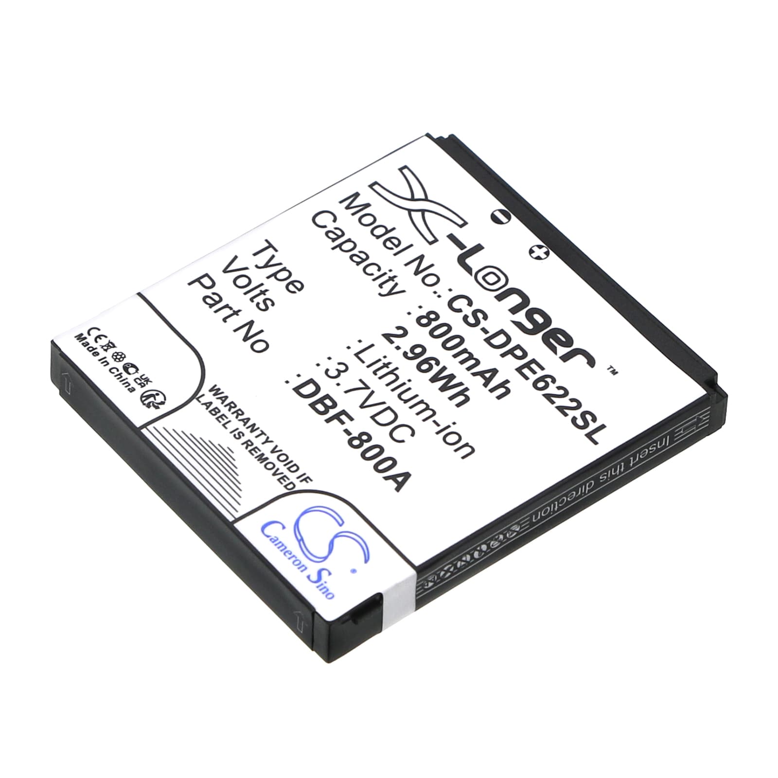 Replacement Battery for Doro 2314 - CS-DPE622SL-1.jpg