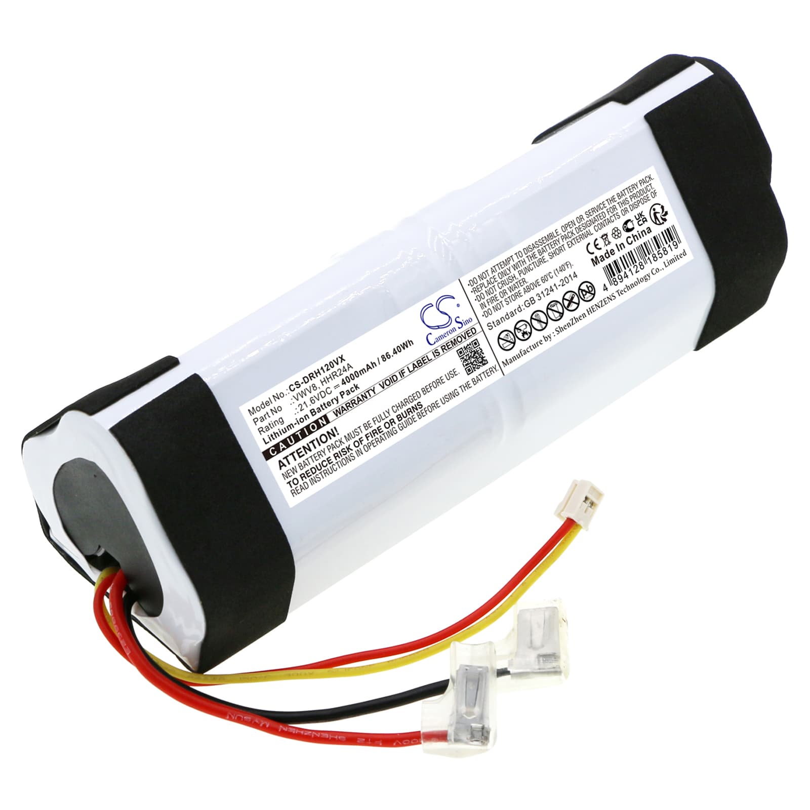 Replacement Battery for Dreame H10