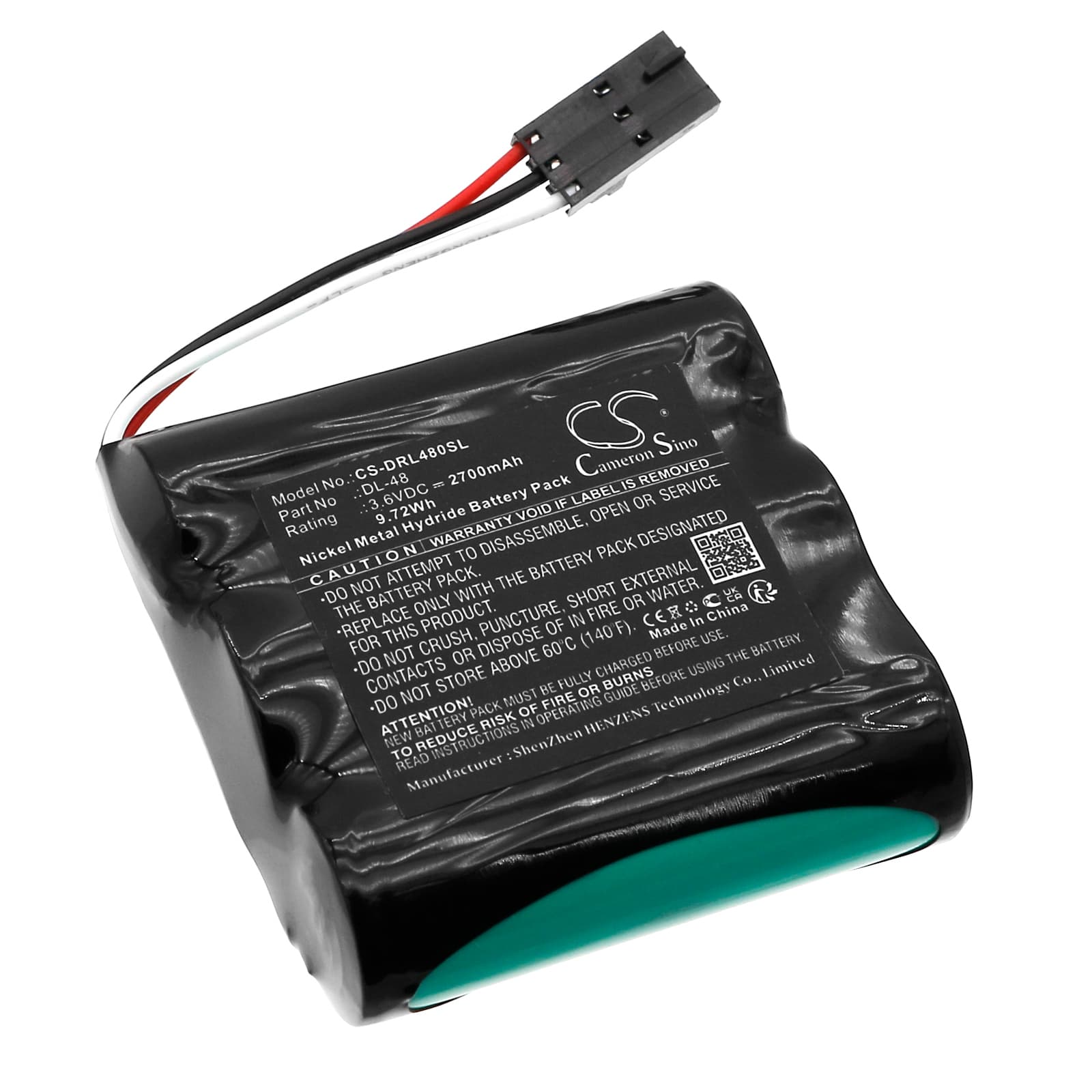 Replacement Battery for Saflock A28980 - CS-DRL480SL-1.jpg