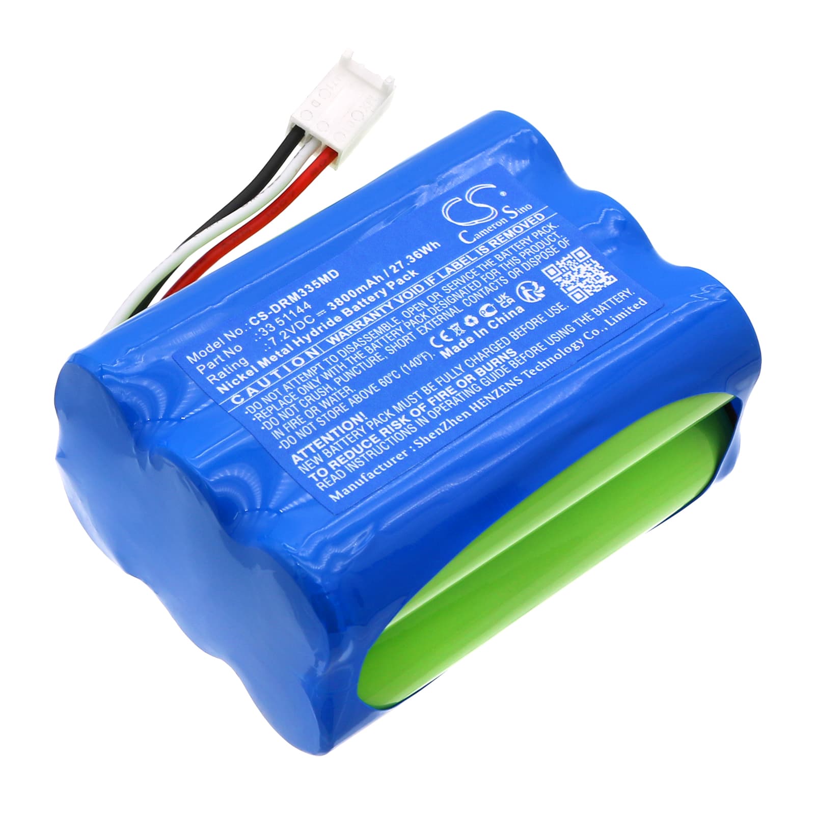 Replacement Battery for Drager PSS Merlin - CS-DRM335MD-1.jpg