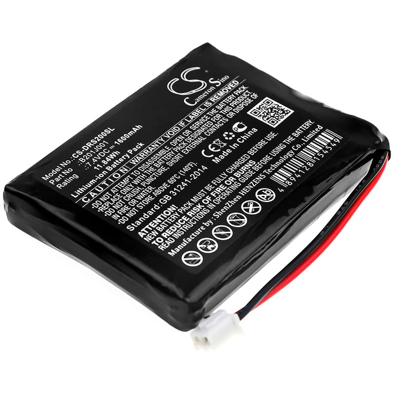 Replacement Battery for Deviser DS2000