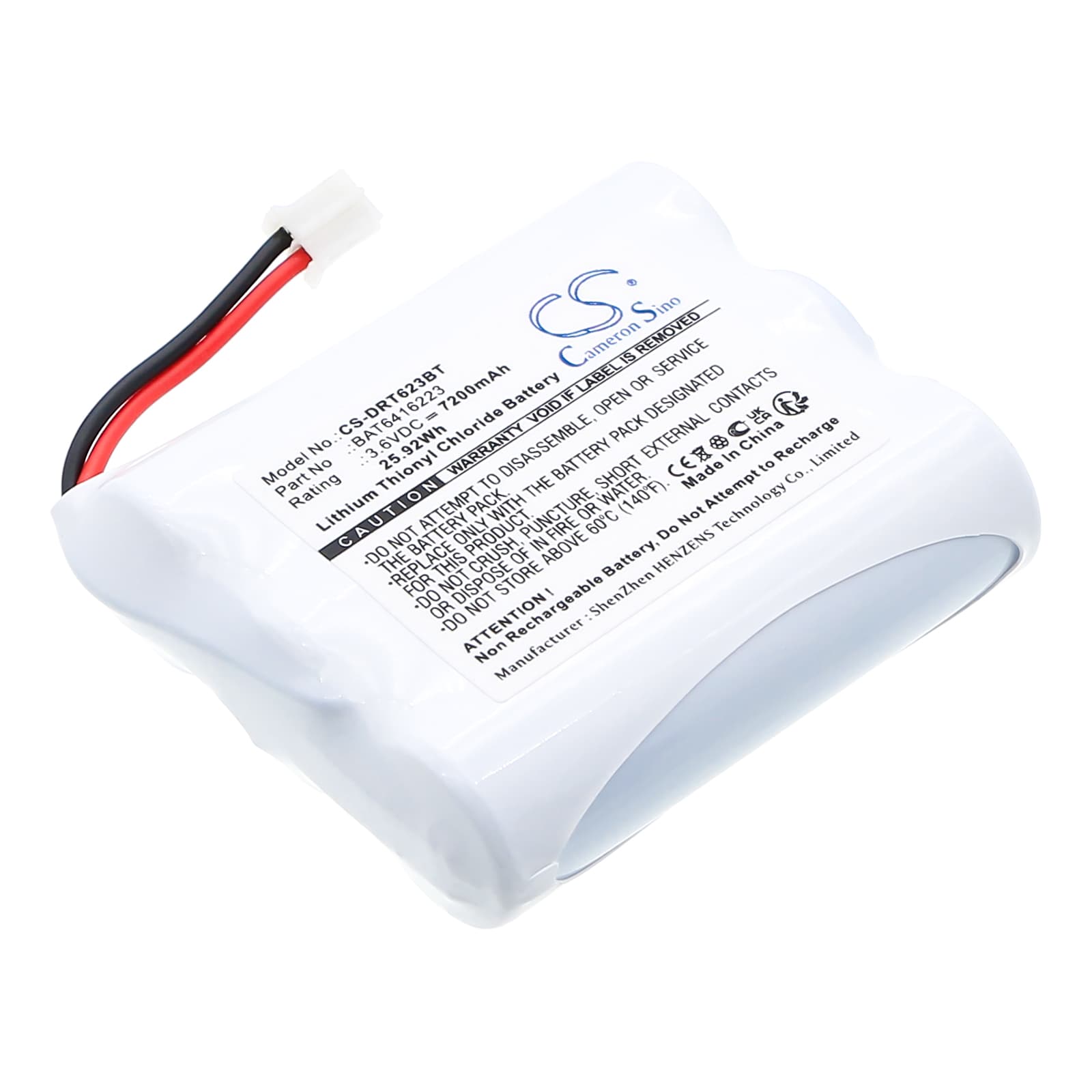 Replacement Battery for Delta Dore BP CLT 8000 Tyxal+ - CS-DRT623BT-1.jpg