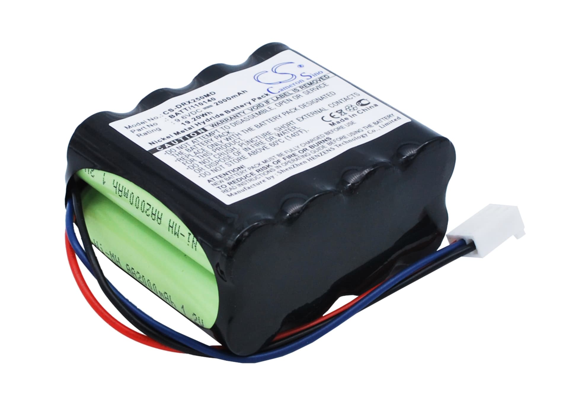 Replacement Battery for Drager Oxipac 2500 - CS-DRX250MD-1.jpg