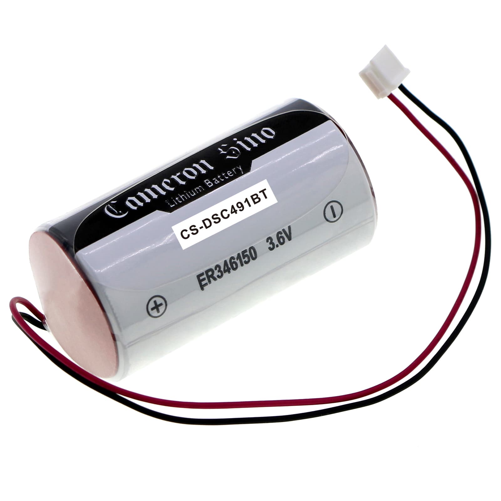 Replacement Battery for DSC 2 way Wireless external siren - CS-DSC491BT-1.jpg
