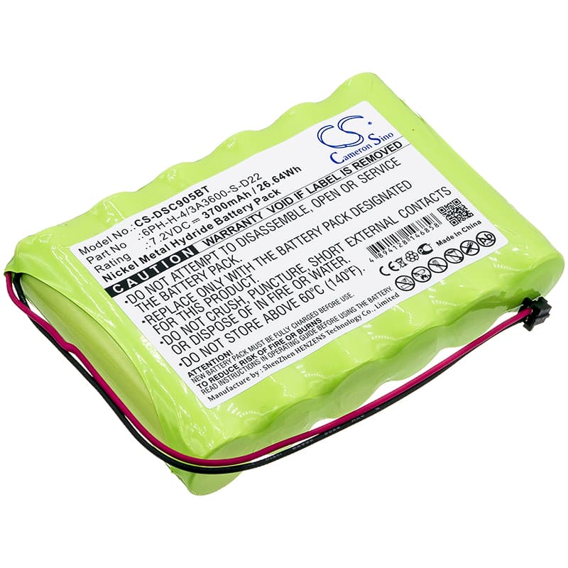 Replacement Battery for DSC Impassa 9057 Wireless Control Panel - CS-DSC905BT-1.jpg
