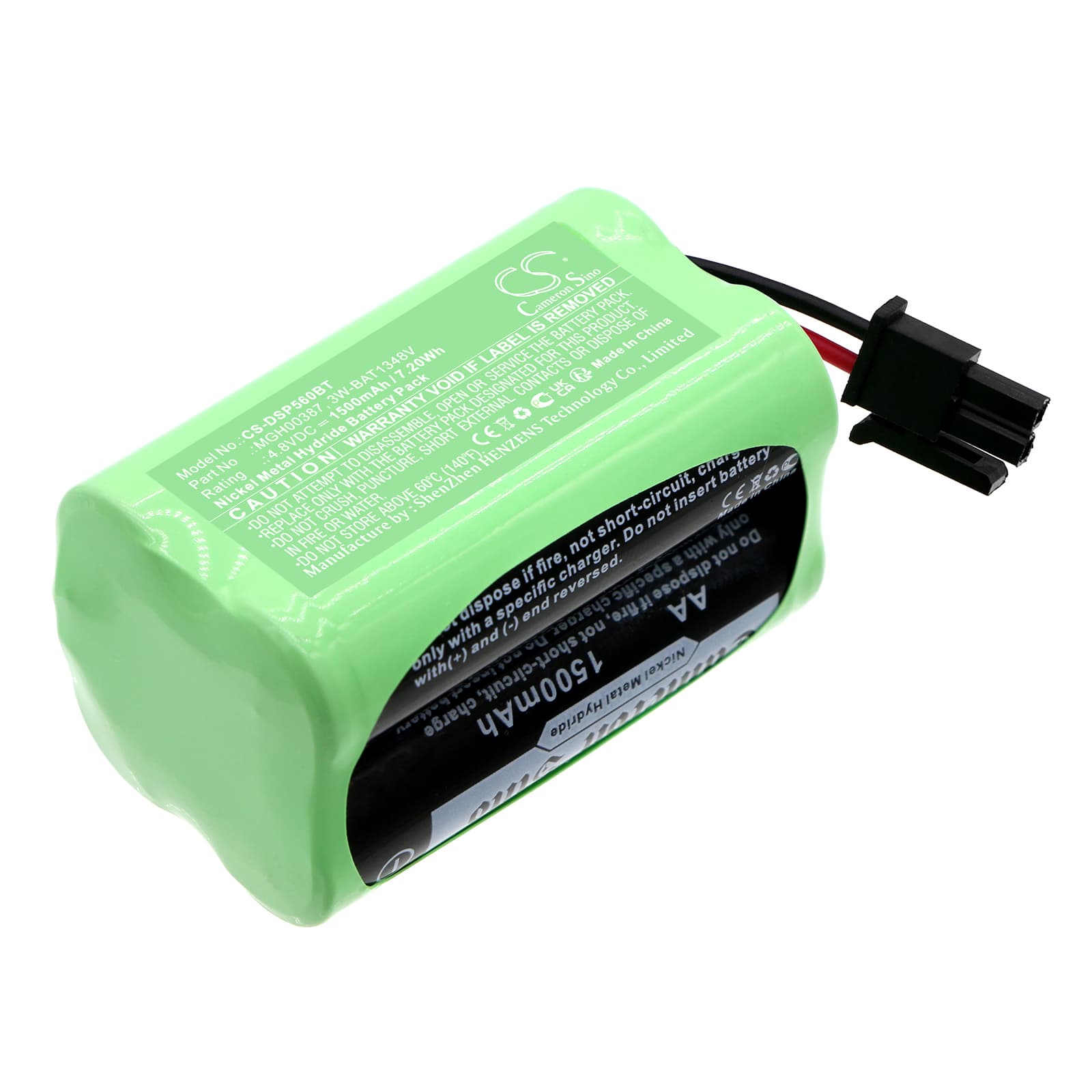 Replacement Battery for DSC PG9920 Repeater - CS-DSP560BT-1.jpg