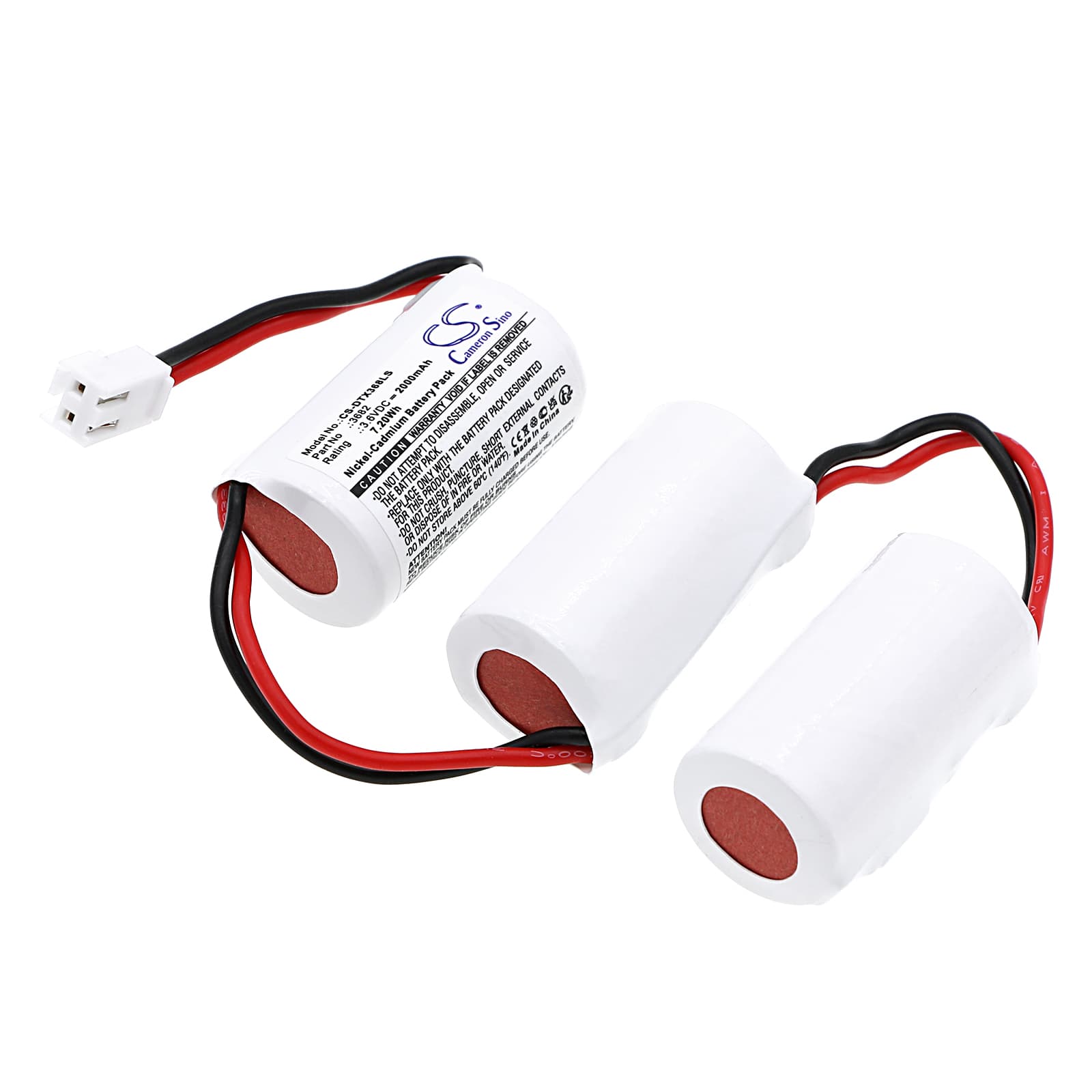 Replacement Battery for DOTLUX EXITtop