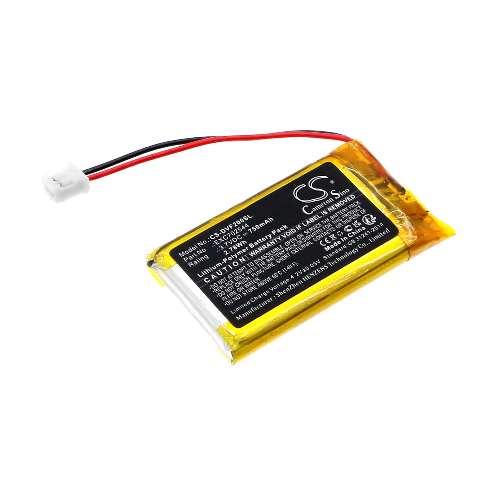 Replacement Battery for Divoom IFIT 2 - CS-DVF200SL-1.jpg