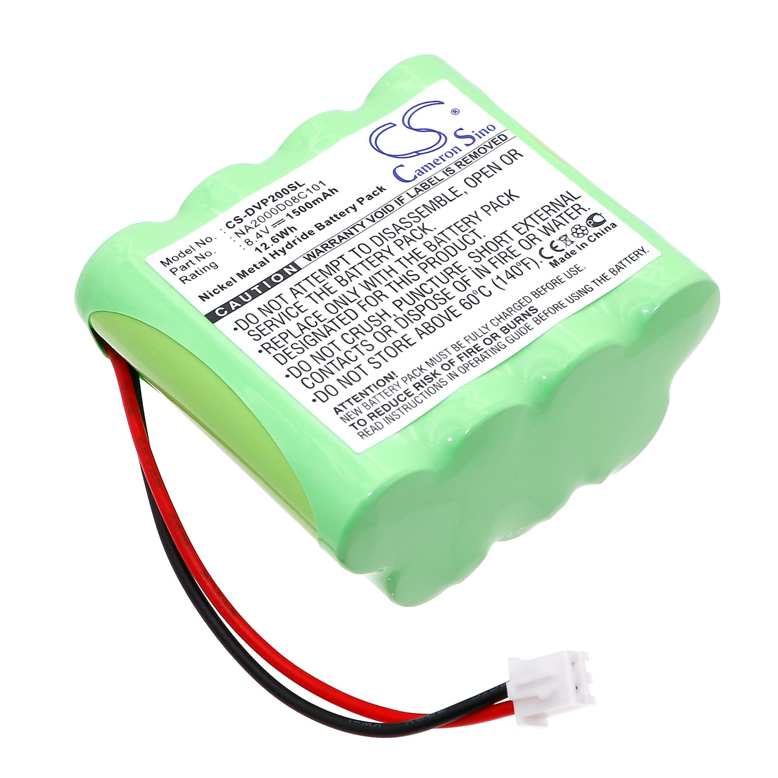 Replacement Battery for Dual DAB 20 - CS-DVP200SL-1.jpg