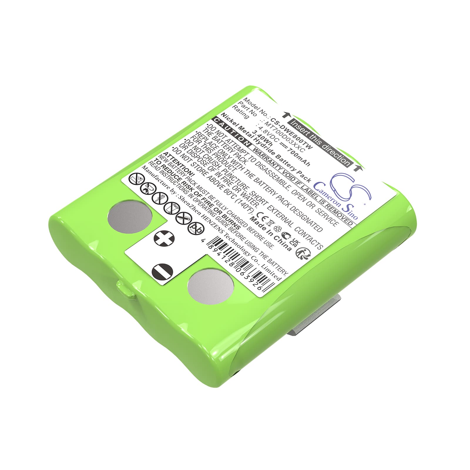 Replacement Battery for DeTeWe Outdoor 8000 - CS-DWE800TW-1.jpg