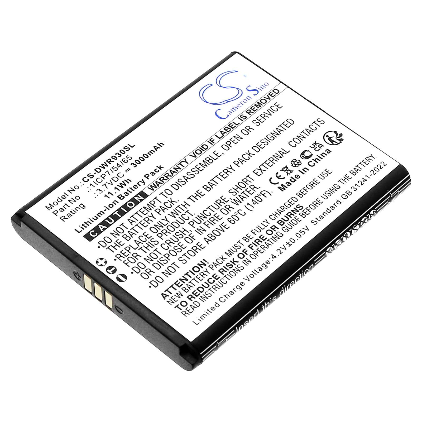 Replacement Battery for D-Link DWR-930M - CS-DWR930SL-1.jpg