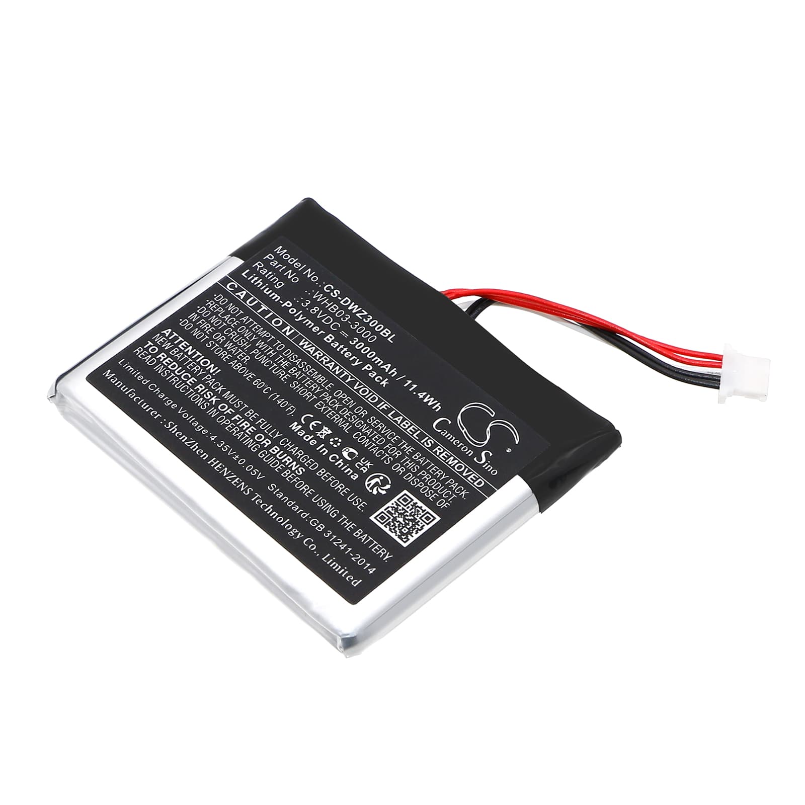 Replacement Battery for Dejavoo Q3