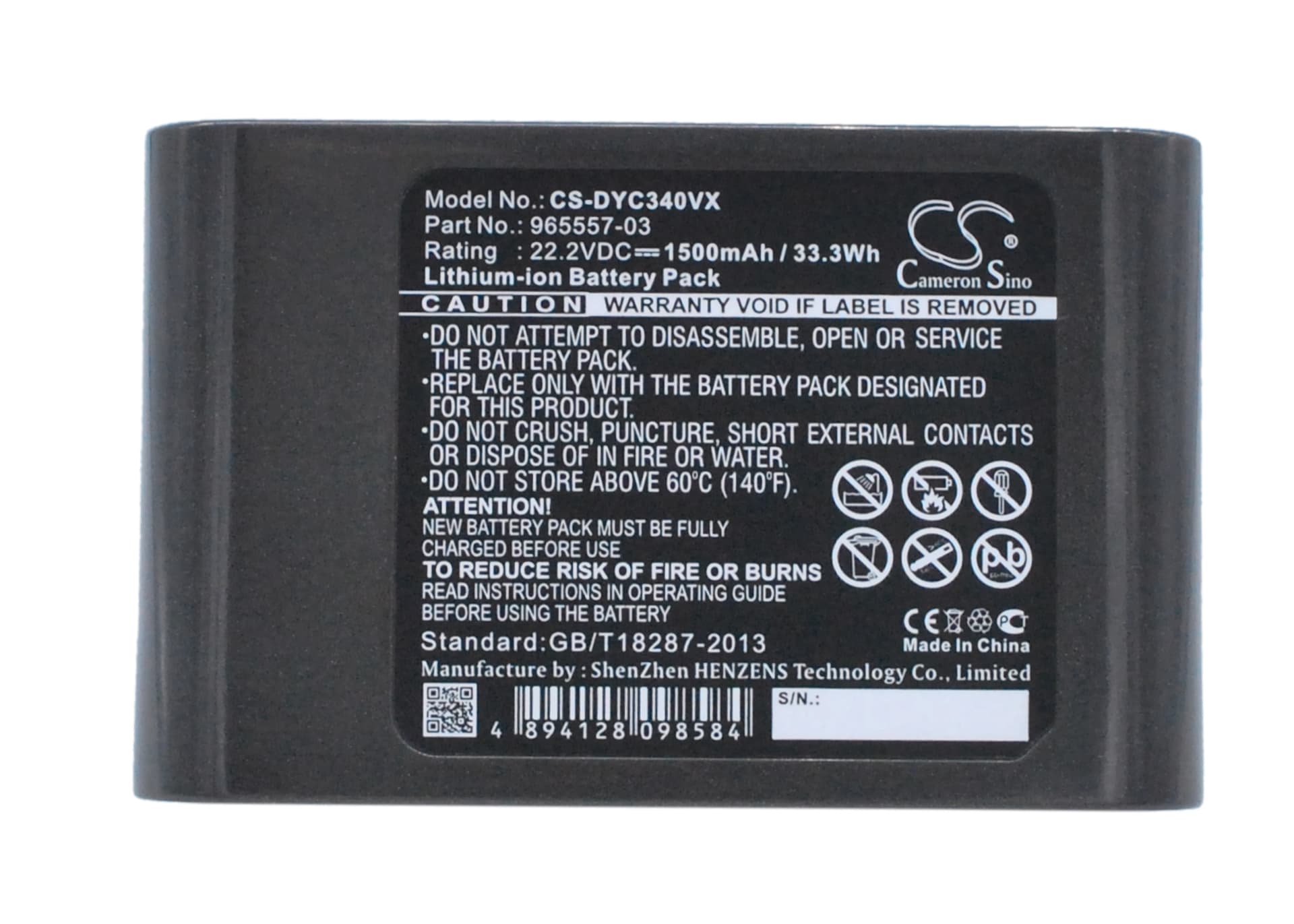 Replacement Battery for Dyson DC31 Animal - CS-DYC340VX-1.jpg