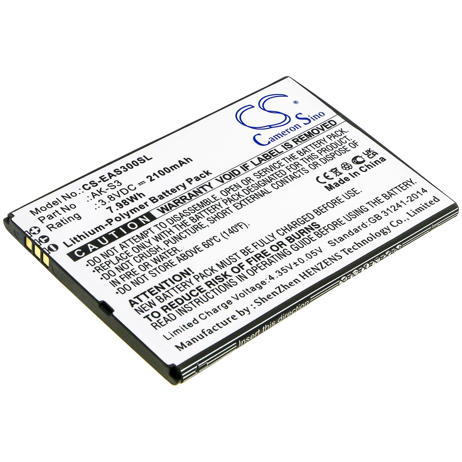 Replacement Battery for Emporia Smart 3 - CS-EAS300SL-1.jpg
