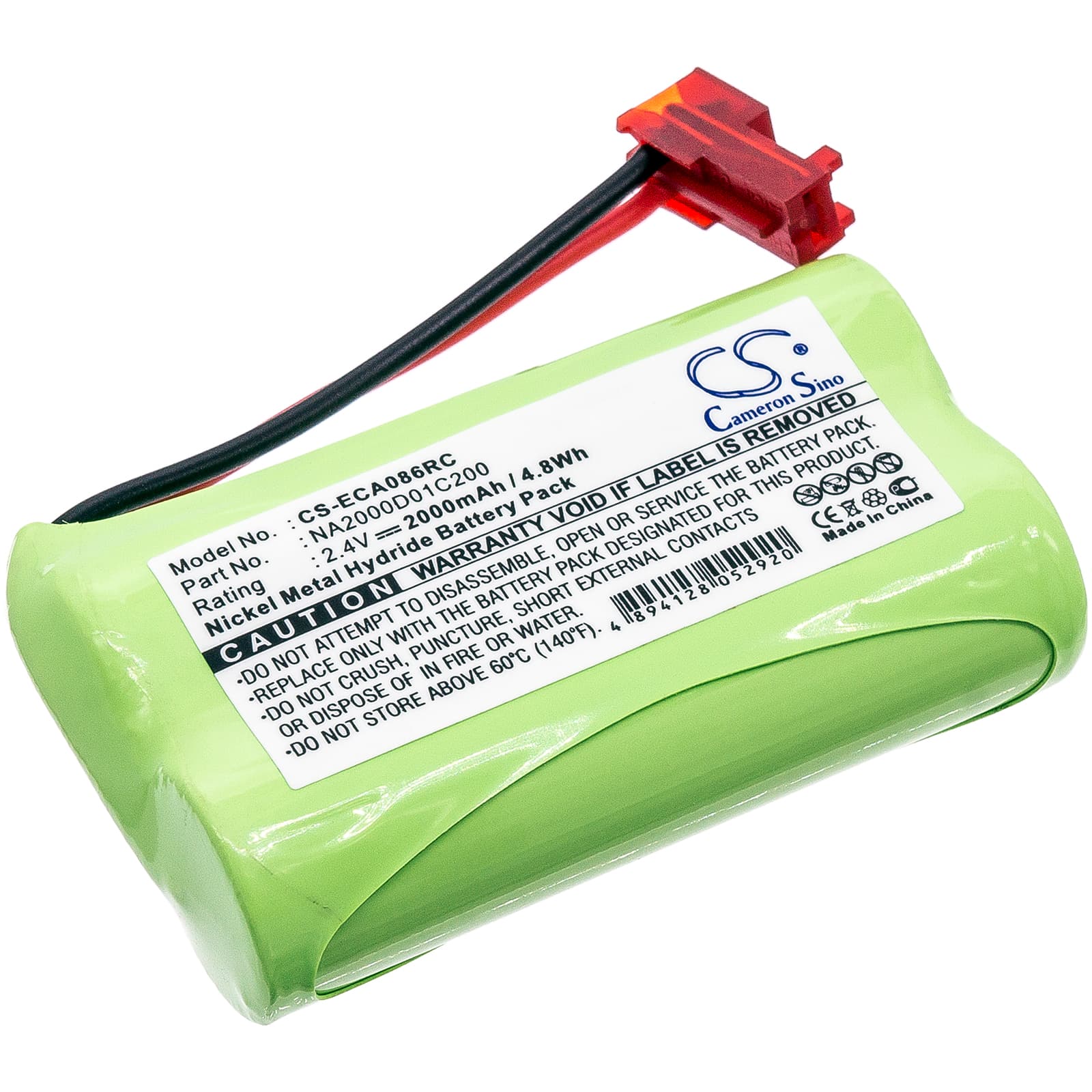 Replacement Battery for Earmuff Control VP EEHCVP AMFM - CS-ECA086RC-1.jpg