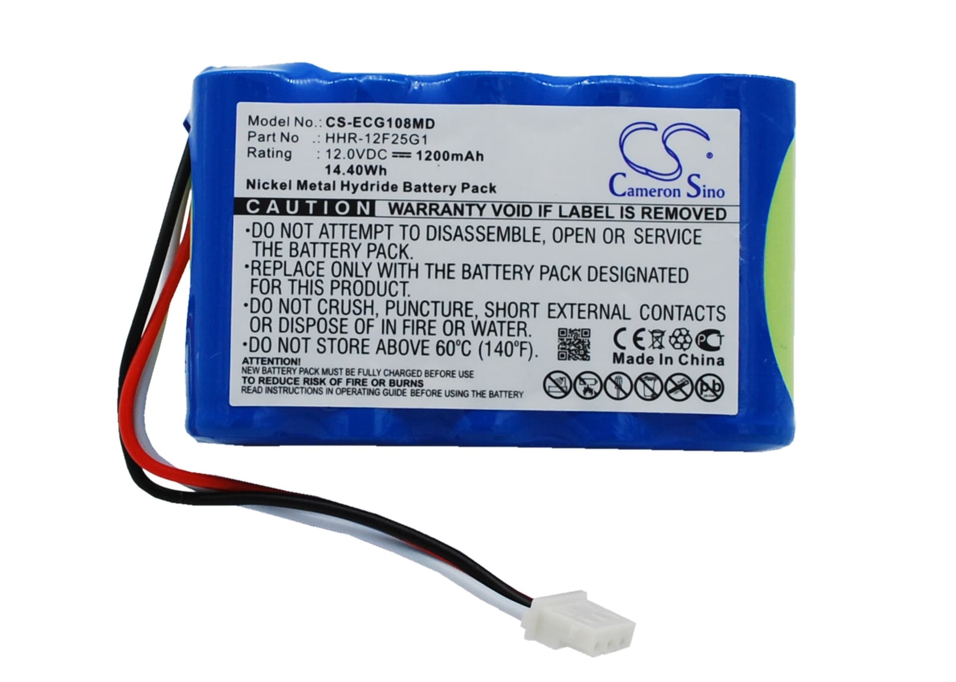 Replacement Battery for Kenz Cardico ECG-108 - CS-ECG108MD-1.jpg