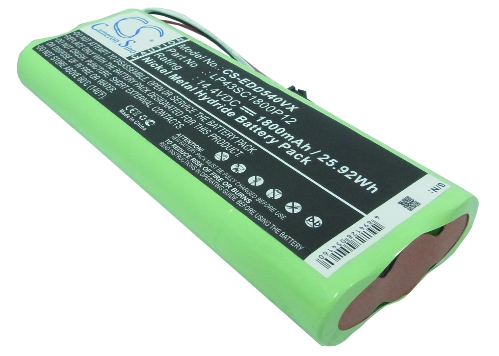 Replacement Battery for Ecovacs Deebot D523 - CS-EDD540VX-1.jpg