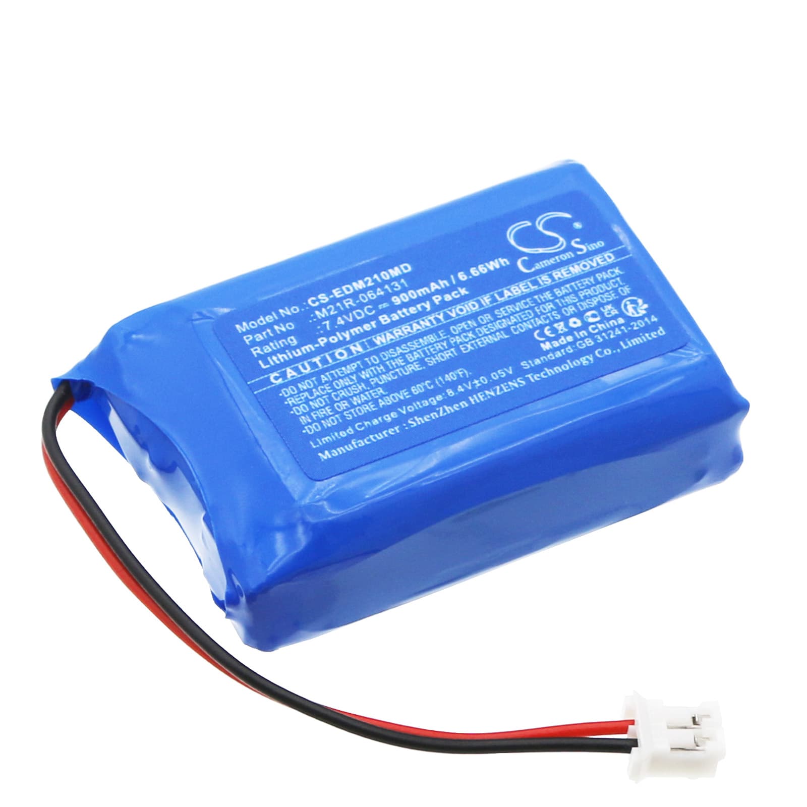 Replacement Battery for Edan Pro II Doppler - CS-EDM210MD-1.jpg