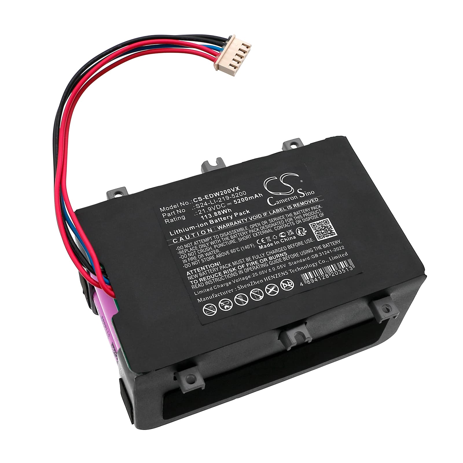 Replacement Battery for Ecovacs W3 OMNI Care Kit