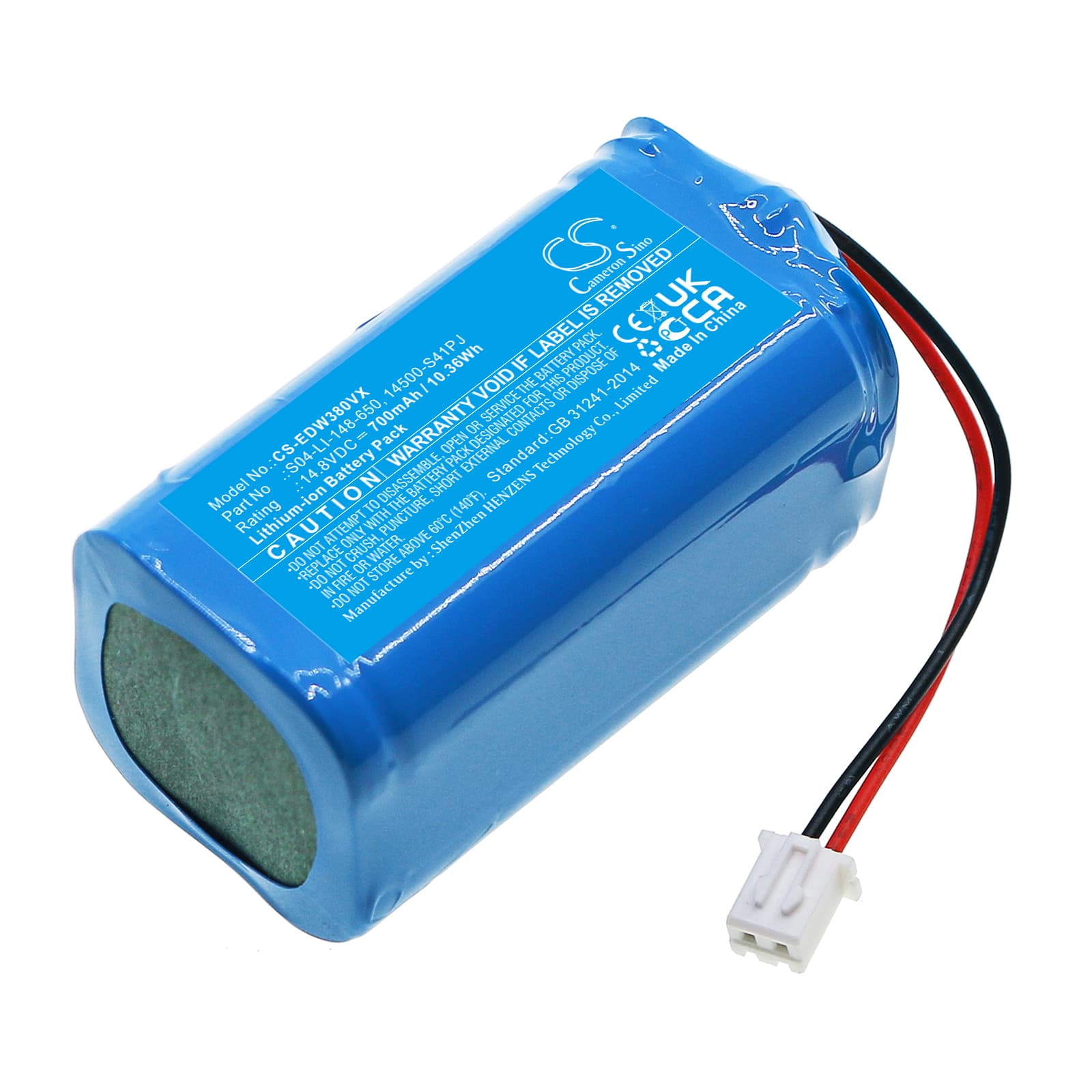 Replacement Battery for Ecovacs Winbot W830 - CS-EDW380VX-1.jpg