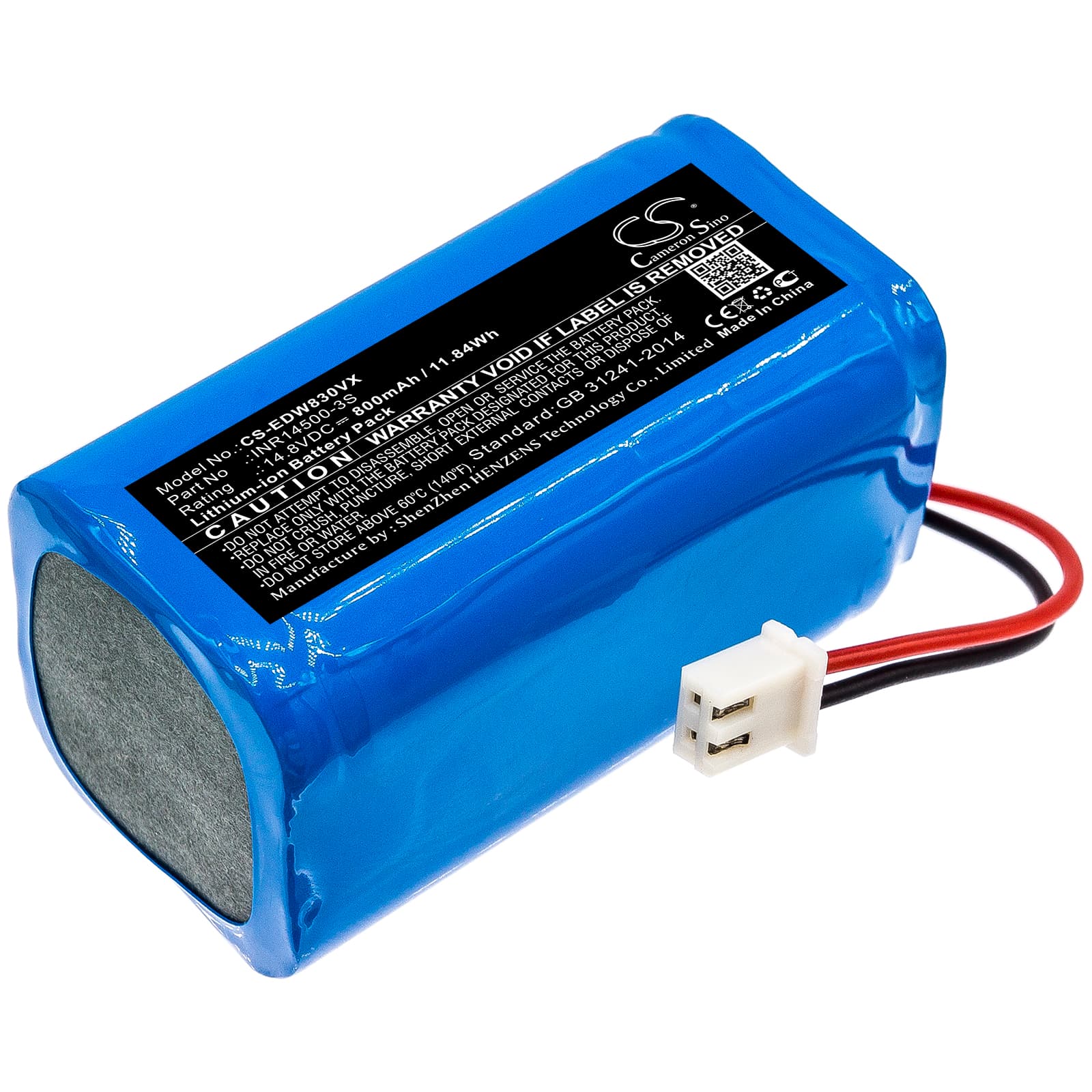 Replacement Battery for Ecovacs W830