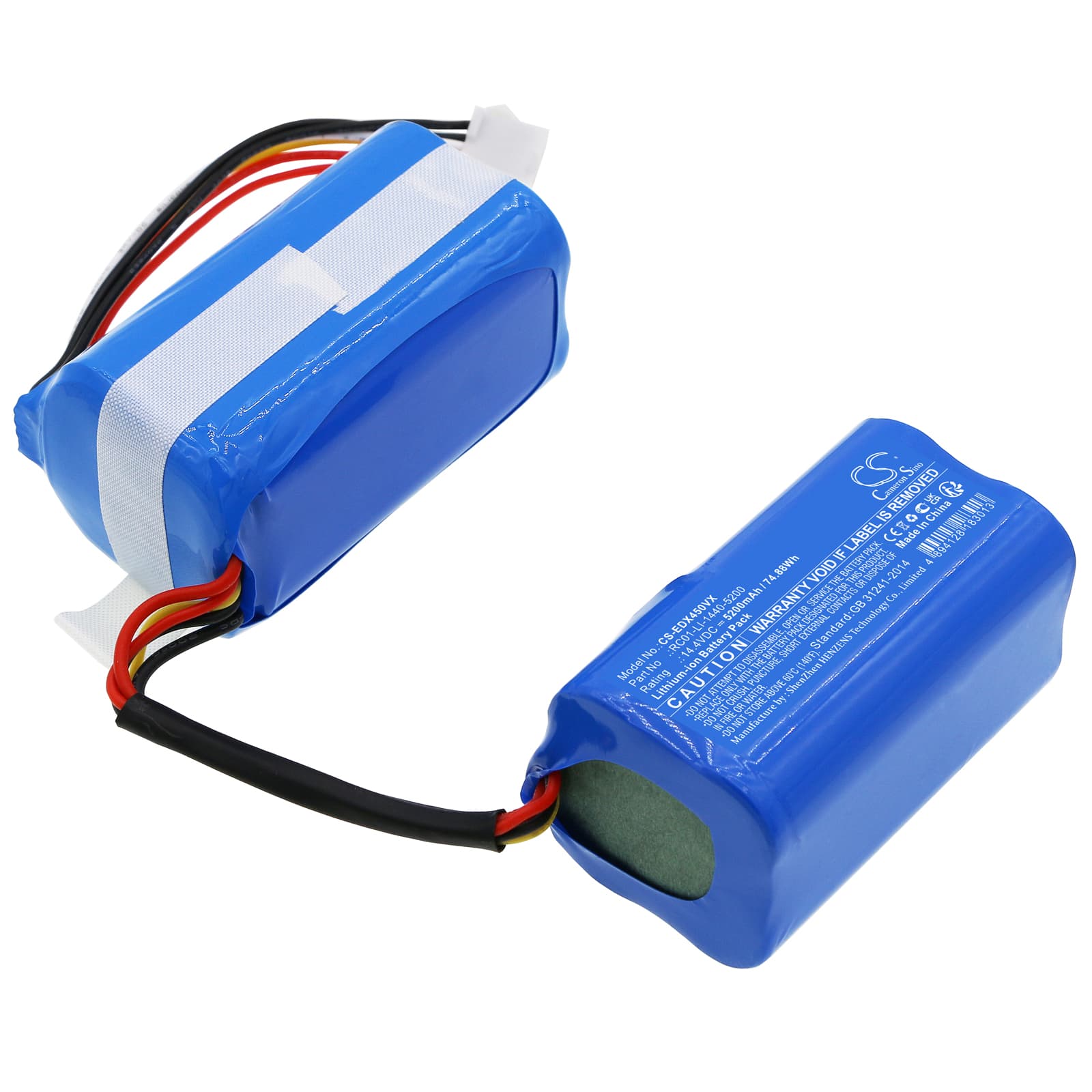 Replacement Battery for Ecovacs DVX45