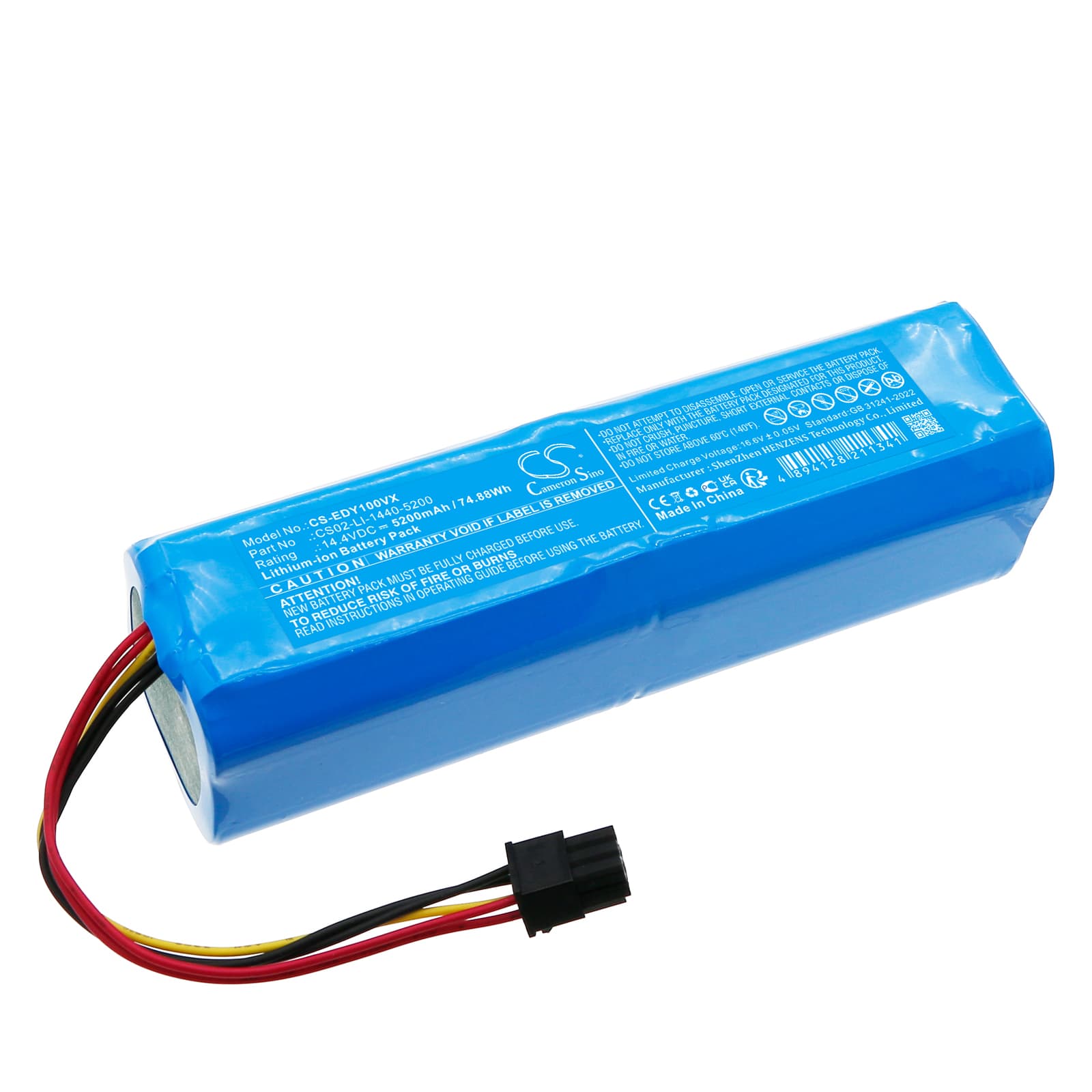 Replacement Battery for Ecovacs Deebot Y1 Pro Plus - CS-EDY100VX-1.jpg