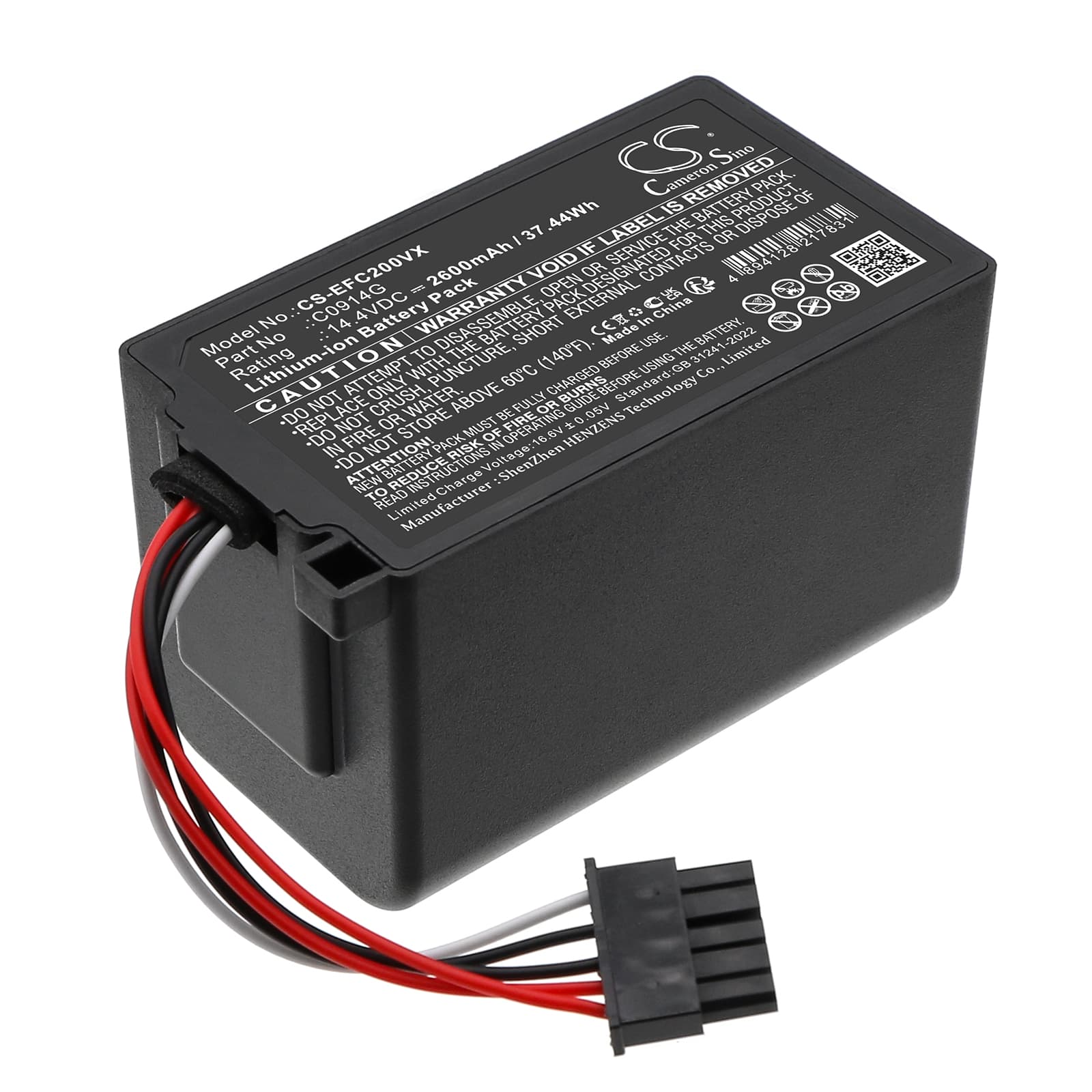 Replacement Battery for Eufy Auto-Empty C10 - CS-EFC200VX-1.jpg