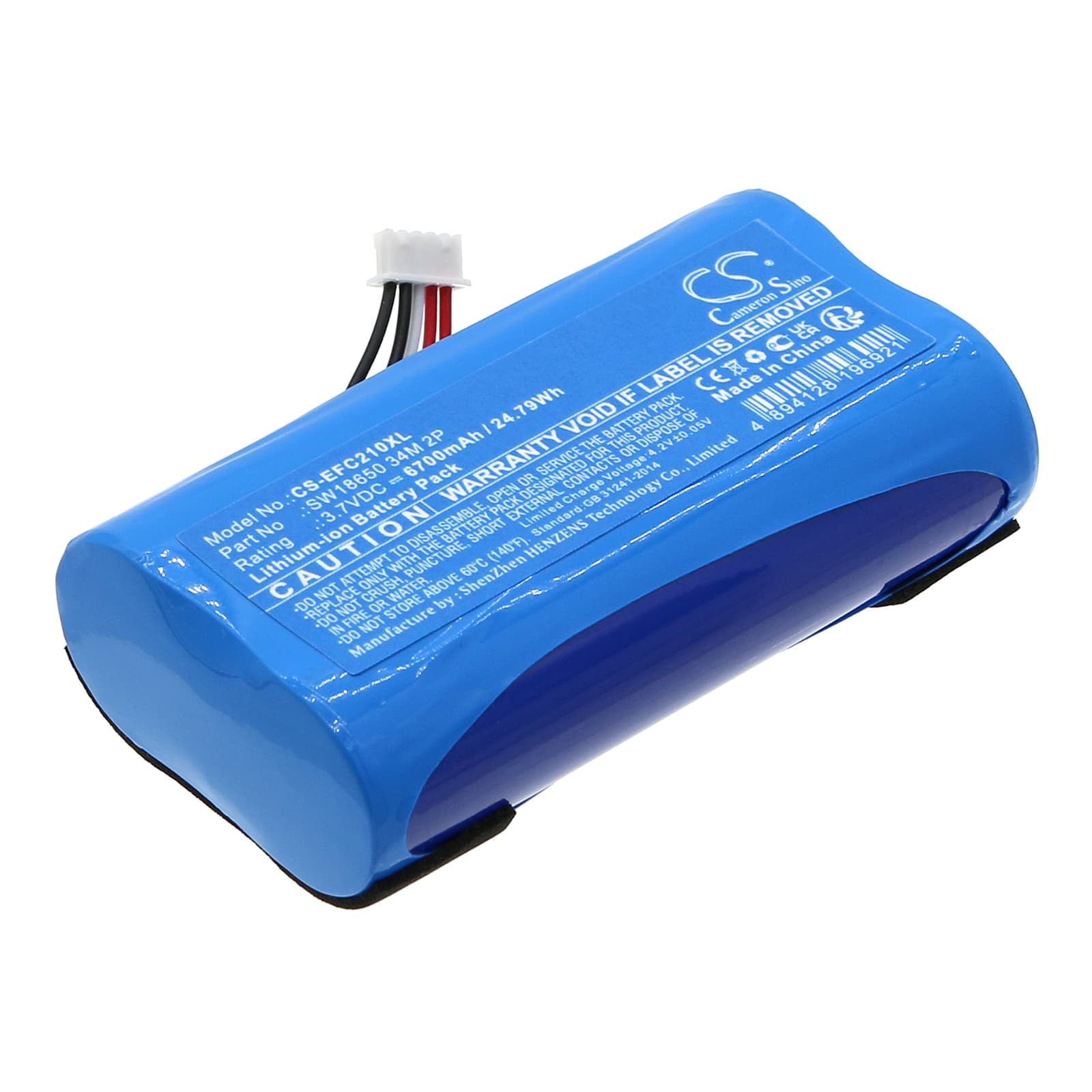 Replacement Battery for Eufy 2C Pro indoor Camera - CS-EFC210XL-1.jpg