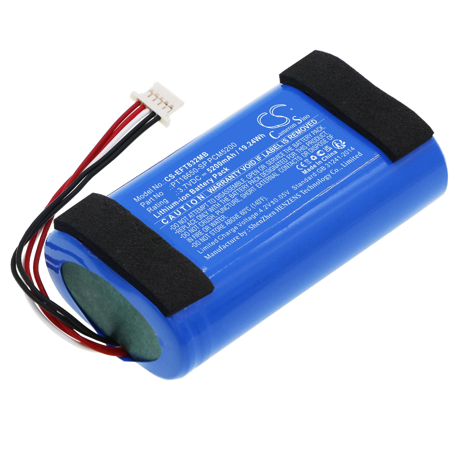 Replacement Battery for Eufy Spaceview Pro baby cam - CS-EFT832MB-1.jpg